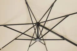 Schneider Schirme Sonnenschirme - Schneider Ampelschirm Rhodos Grande Beige