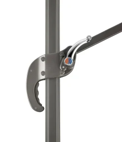 Schneider Schirme Sonnenschirme - Schneider Ampelschirm Rhodos Junior, quadratisch, ca. B230/T230 cm Rot