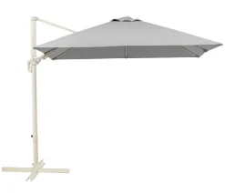 Schneider Schirme Schneider Ampelschirm Rhodos Twist Comfy, quadratisch, ca. B300/T300 cm Grau Online
