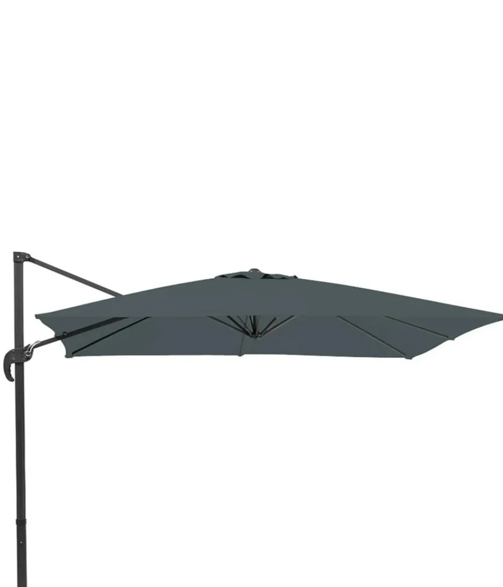 Schneider Schirme Schneider Classics Ampelschirm Rhodos Junior, quadratisch, ca. B270/T270 cm Anthrazit New