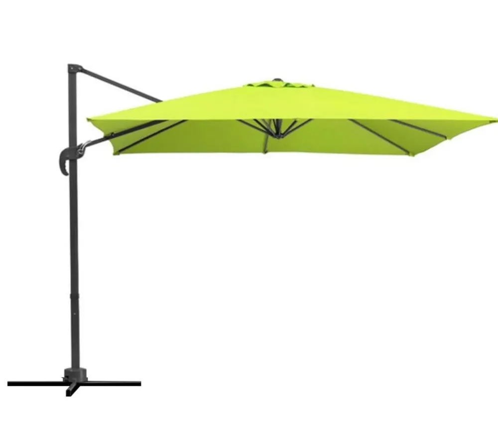 Schneider Schirme Sonnenschirme - Schneider Classics Ampelschirm Rhodos Junior, quadratisch, ca. B270/T270 cm Hellgrün