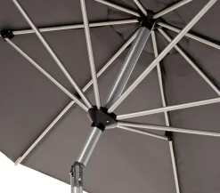 Schneider Schirme Sonnenschirme - Schneider Classics Sonnenschirm Venedig, rund, ca. Ø270 cm Dunkelgrau