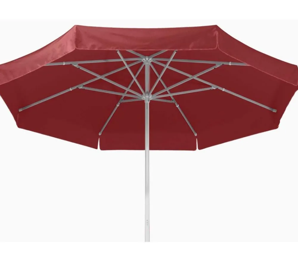 Schneider Schirme Sonnenschirme - Schneider Gastro Sonnenschirm Jumbo, rund, Ø400 cm Dunkelrot