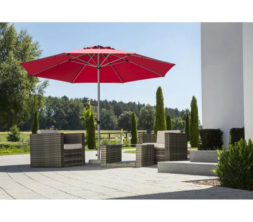 Schneider Schirme Sonnenschirme > Schneider Premium Sonnenschirm Gemini, rund, ca. Ø360 cm