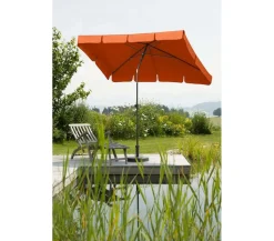 Schneider Schirme Schneider Sonnenschirm Aquila, rechteckig, ca. B225/T Orange Sale
