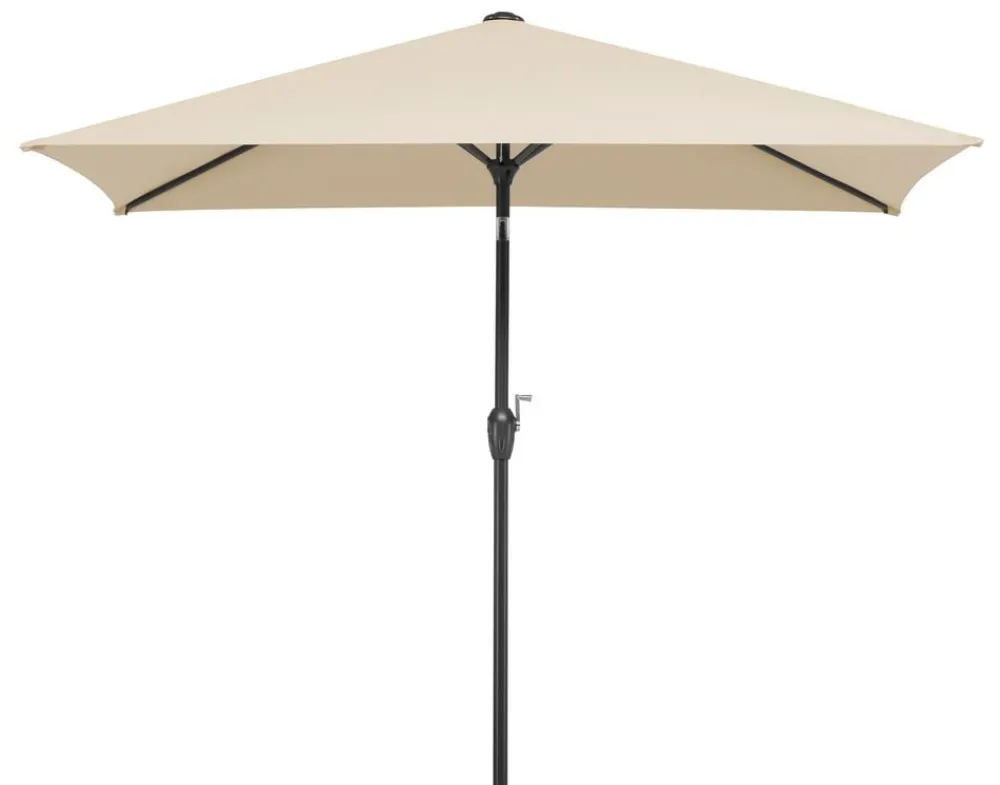 Schneider Schirme Schneider Sonnenschirm Bilbao, rechteckig, ca. B210/T130 cm Beige New