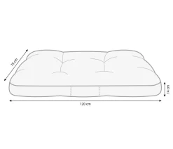 Scruffs Hundekissen - Hundematratze Apine Matress Beige