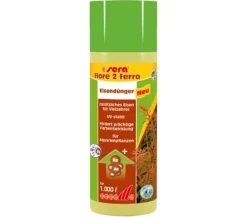 sera Pflanzenpflege - Aquariumpflanzenpflege Eisendünger flore 2 ferro, 250 ml