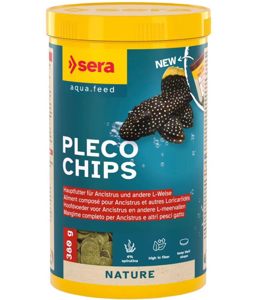 sera Fischfutter Pleco Chips New