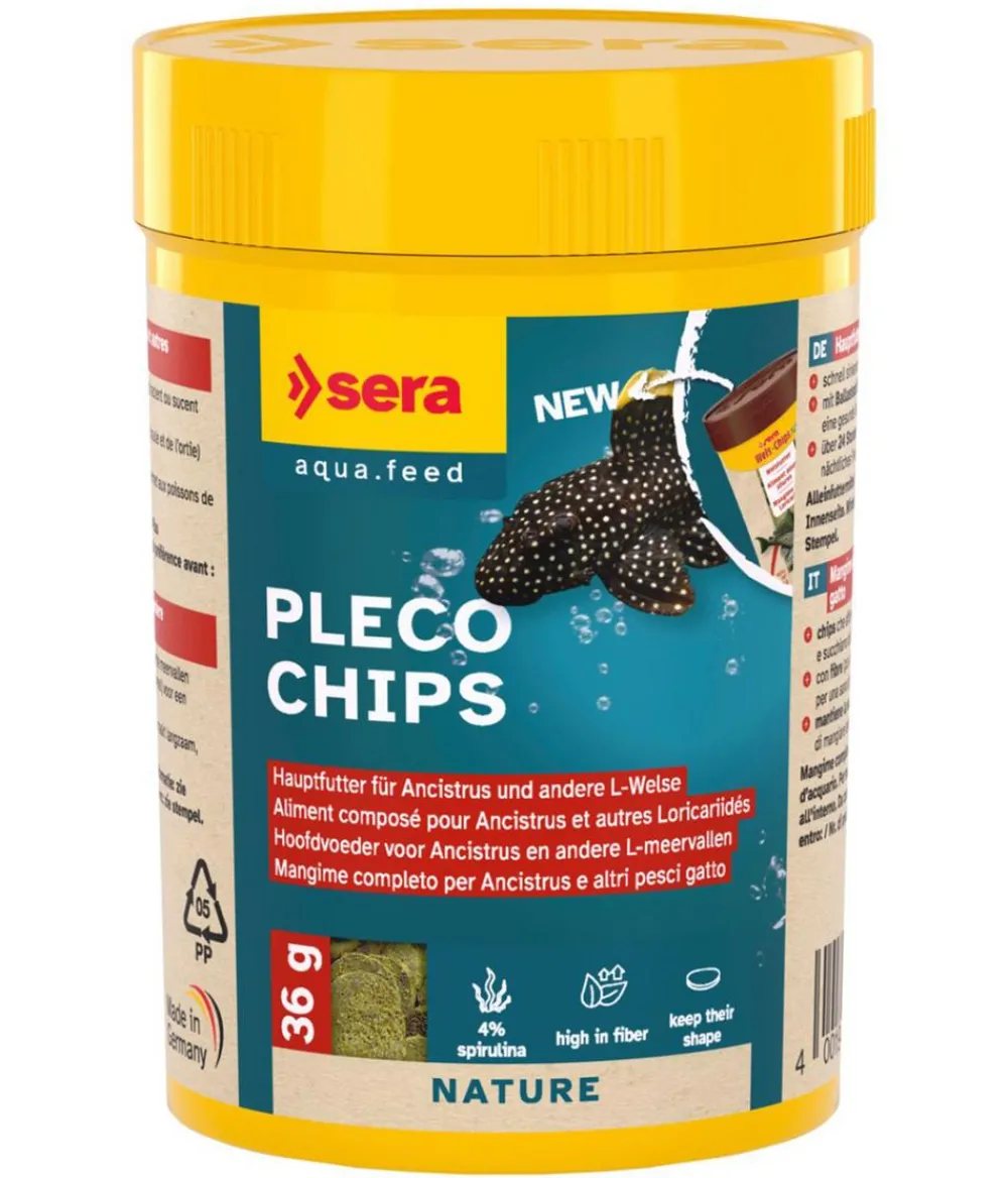 sera Fischfutter - Fischfutter Pleco Chips