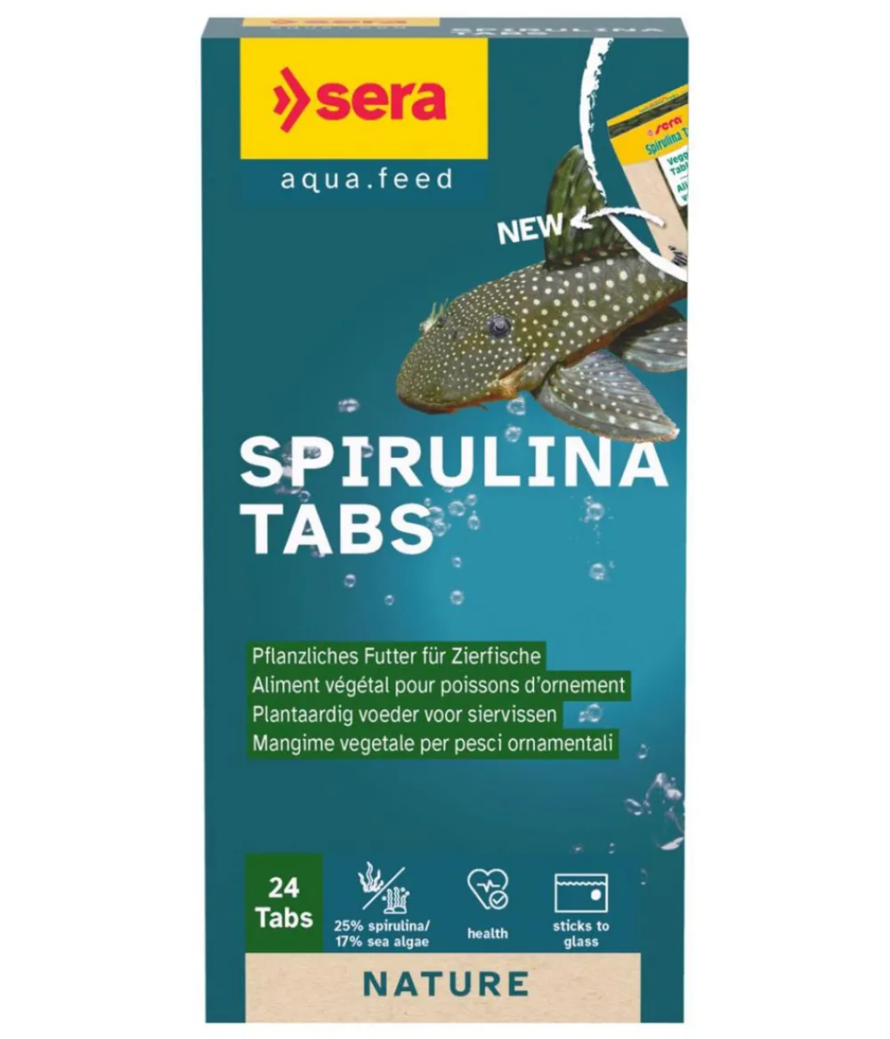 sera Fischfutter - Fischfutter Spirulina Tabs