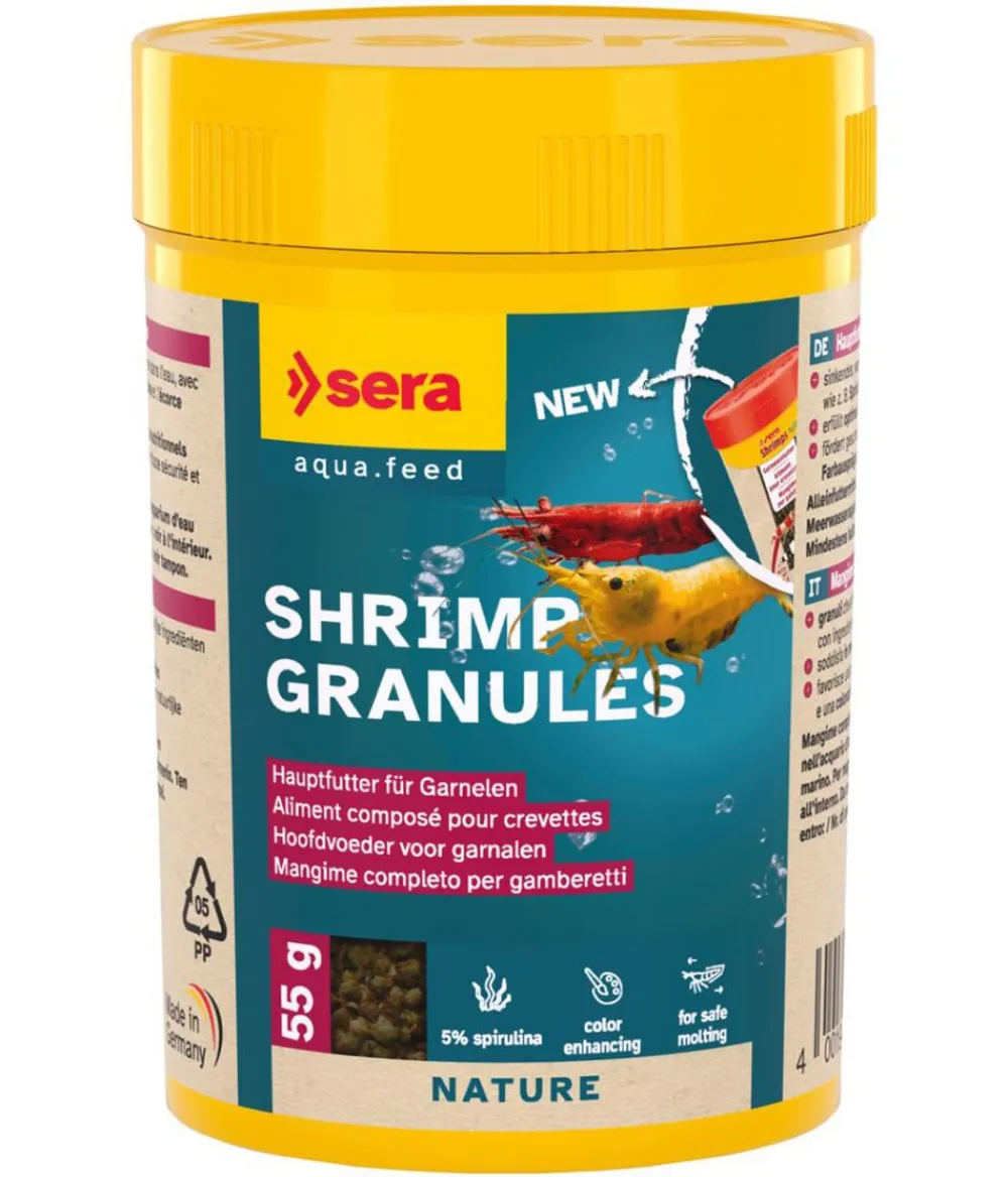 sera Fischfutter - Garnelenfutter Shrimp Granules, 100 ml