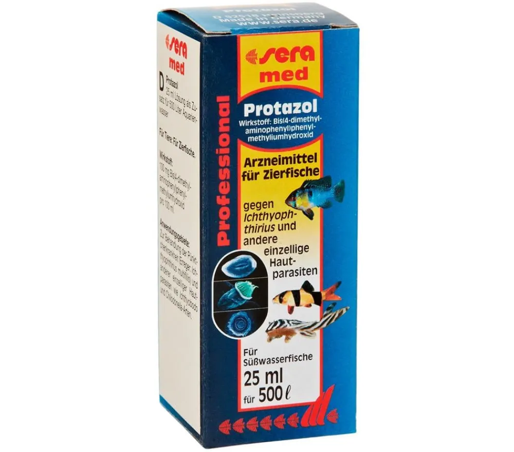 sera Heilmittel Für Fische|Mehr Aquarium Zubehör > med Arzneimittel für Zierfische Professional Protazol, 25 ml