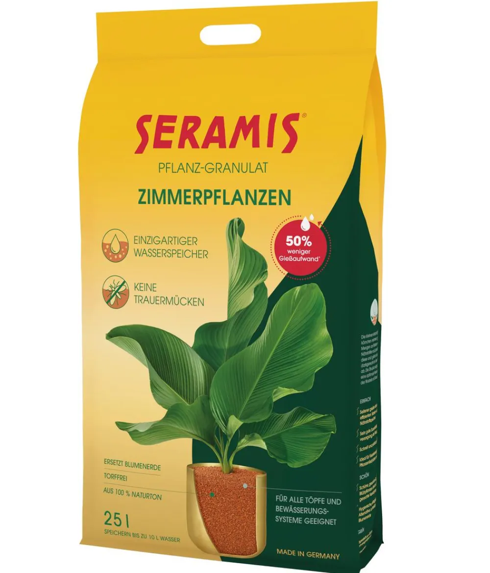 Seramis Spezialerde > Pflanz-Granulat für Zimmerpflanzen