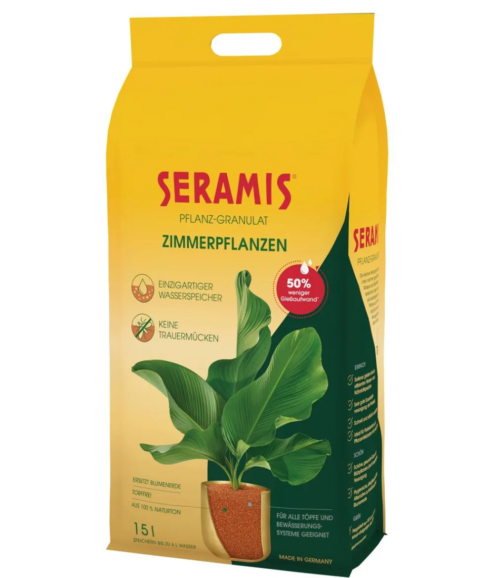 Seramis Pflanz-Granulat für Zimmerpflanzen Best