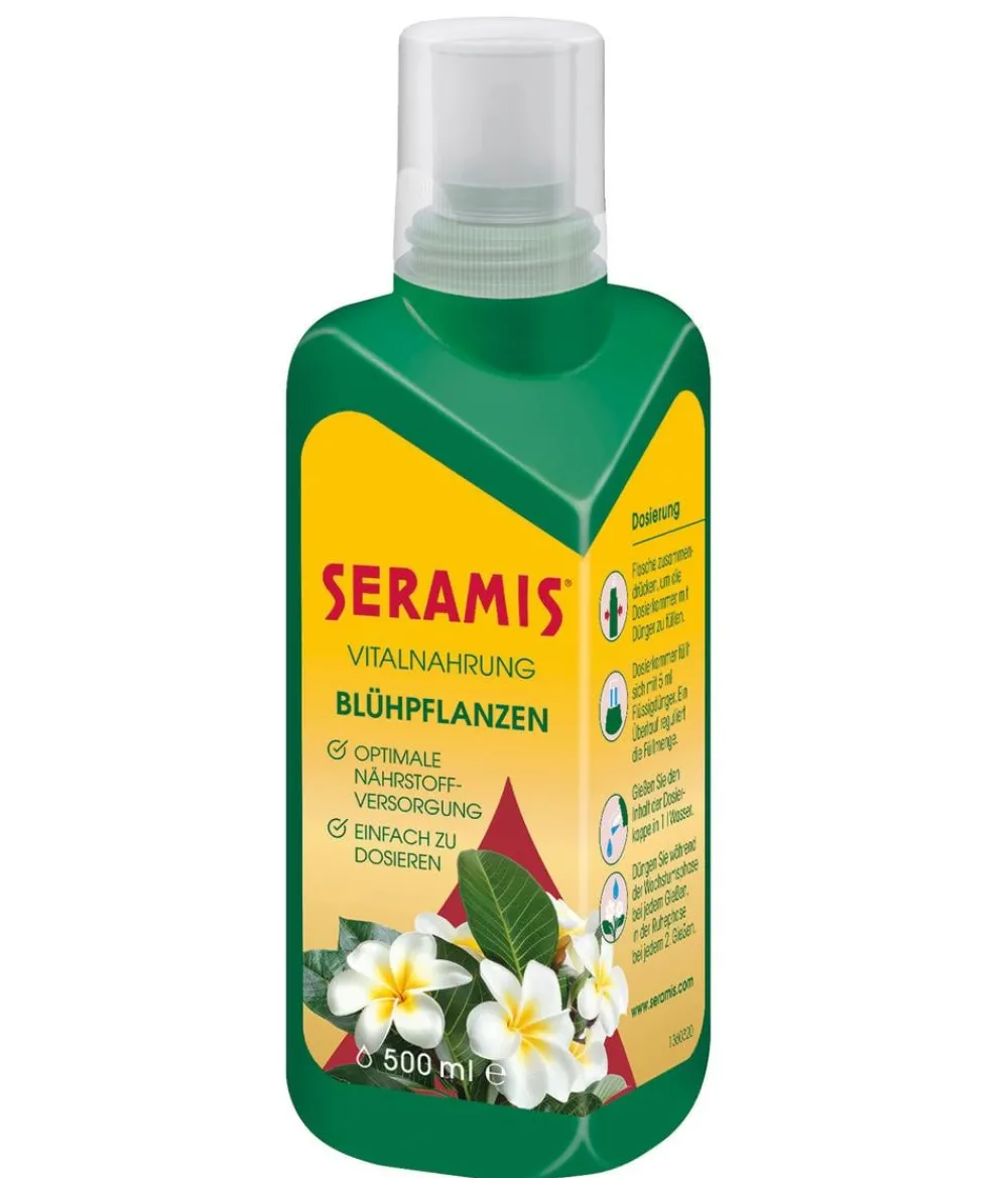 Seramis Blumendünger|Spezialerde > Vitalnahrung für Blühpflanzen, flüssig, 500 ml