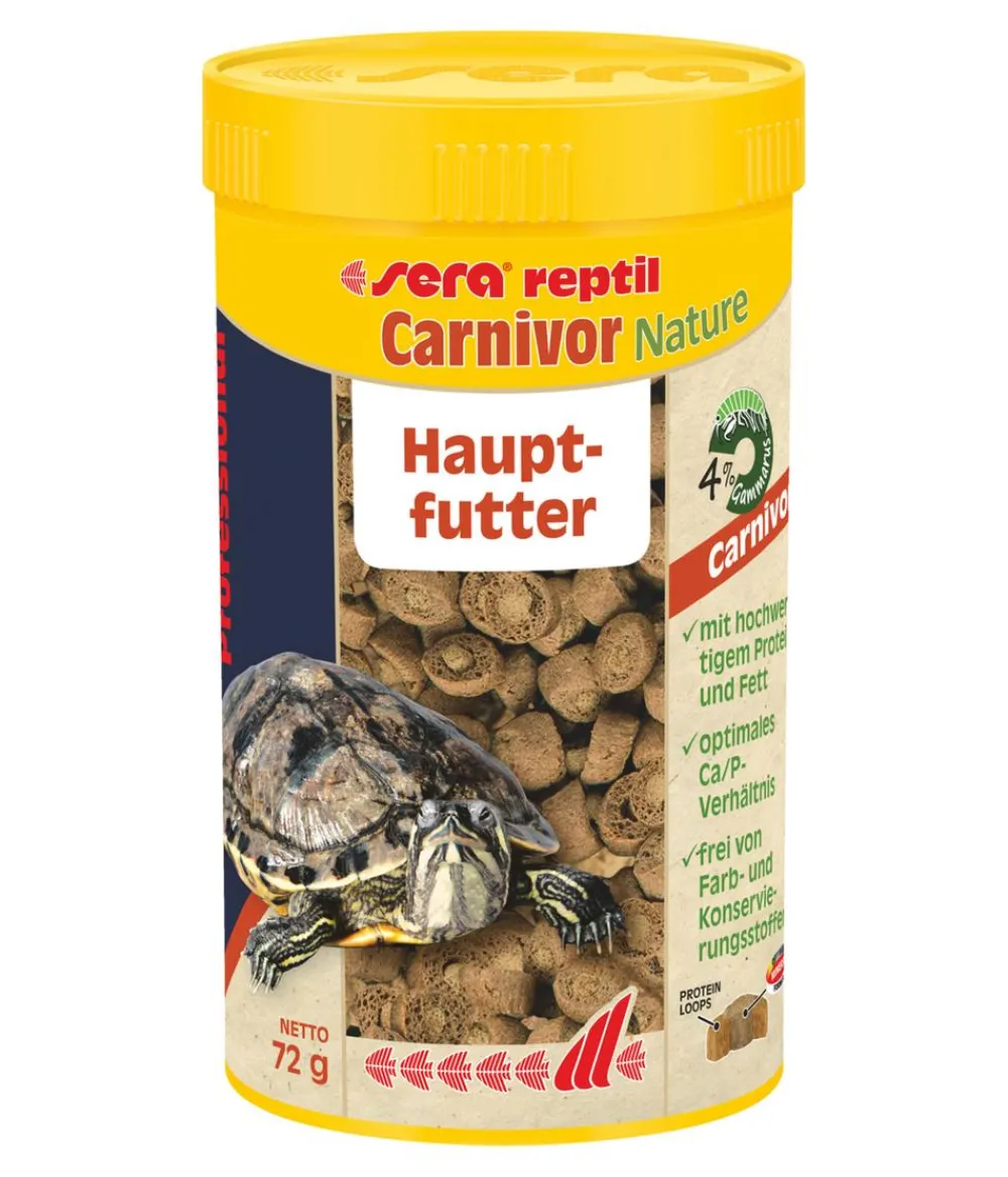sera Reptilienfutter reptil Professional Carnivor Nature Clearance