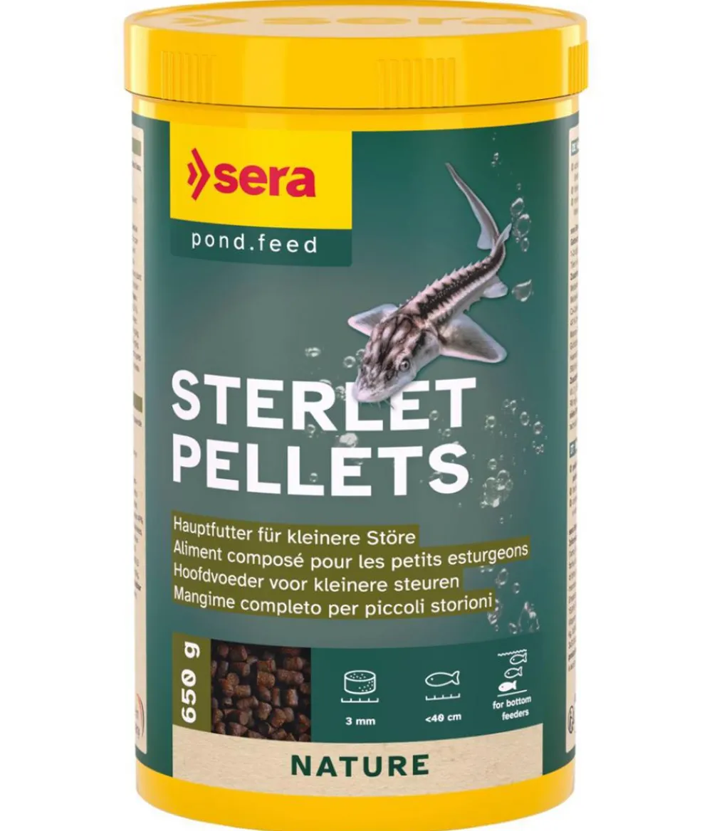 sera Gartenteich·TeichfischFutter|Teichfischfutter > Störfutter Sterlet Pellets, 1 l