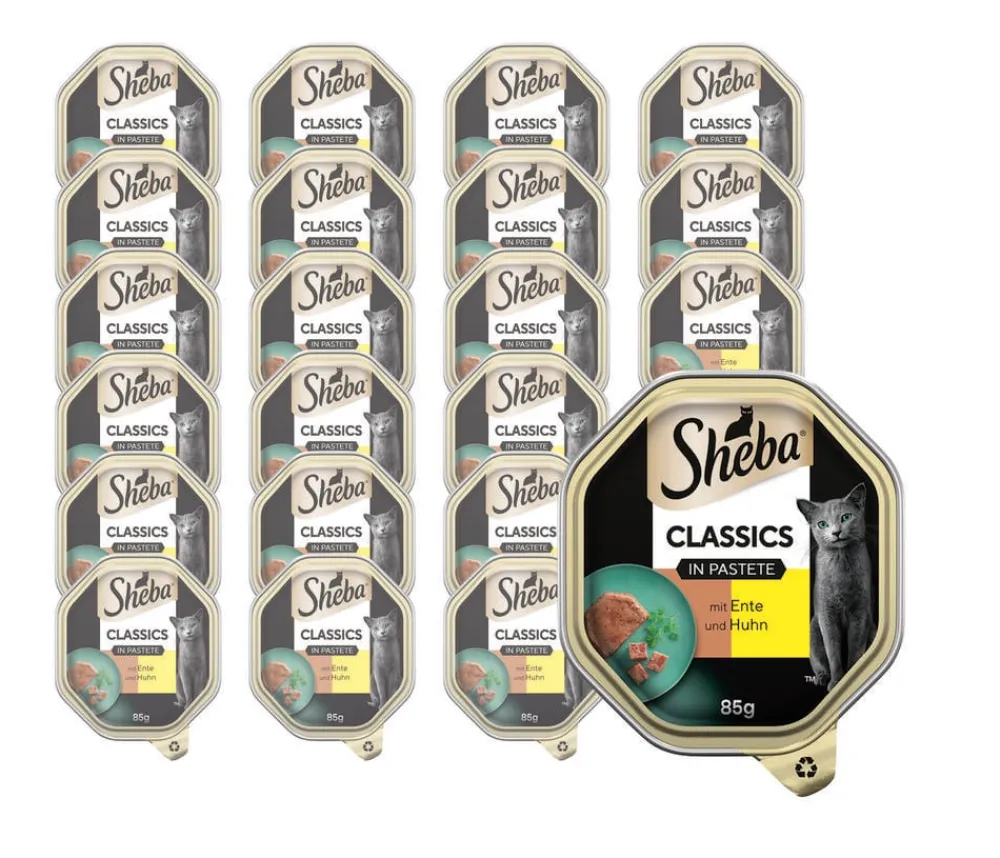 Sheba® Nassfutter für Katzen Classics in Pastete,