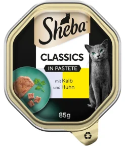 Sheba® Nassfutter Katze - Nassfutter für Katzen Classics in Pastete,