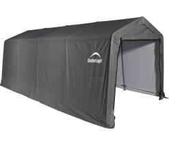 Shelter Logic Foliengarage Grau Hot