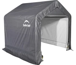 Shelter Logic Foliengerätehaus Grau Sale
