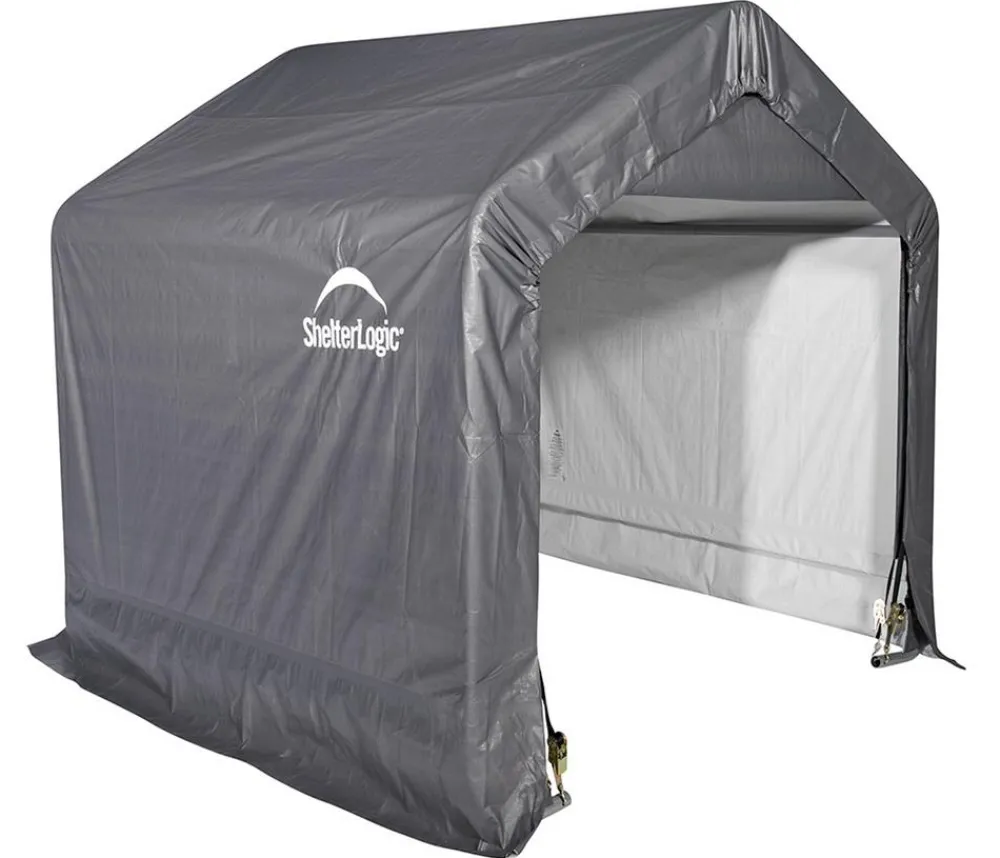 Shelter Logic Foliengerätehaus Grau Sale