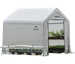 Shelter Logic Foliengewächshaus Weiß New