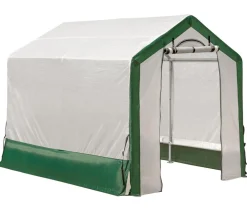 Shelter Logic Foliengewächshaus, ca. B180/H200/T240 cm Weiß Hot