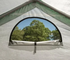 Shelter Logic Foliengewächshaus, ca. B180/H200/T240 cm Weiß Hot