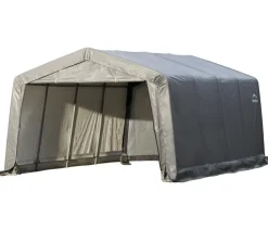 Shelter Logic Weidezelte & Unterstände - Garage in-a-Box, ca. B370/H260/T490 cm Grau