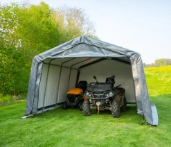 Shelter Logic Weidezelte & Unterstände - Garage in-a-Box, ca. B370/H260/T490 cm Grau
