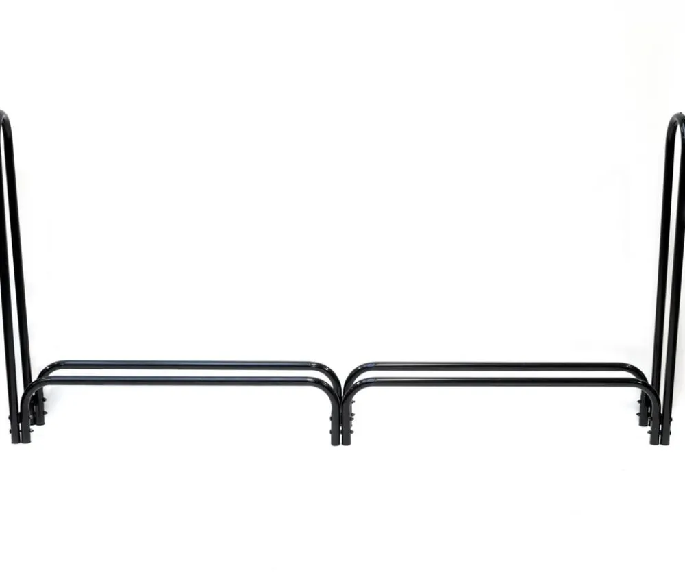 Shelter Logic Kaminholzregale - ShelterLogic Stahl-Kaminholzregal Schwarz