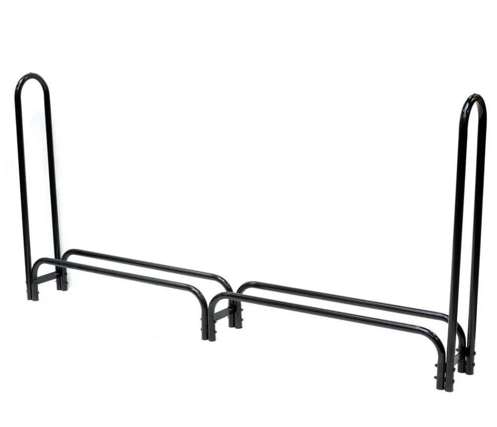 Shelter Logic Kaminholzregale - ShelterLogic Stahl-Kaminholzregal Schwarz