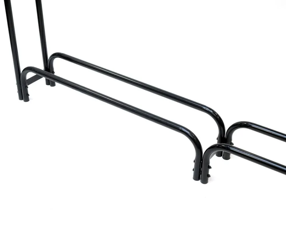 Shelter Logic Kaminholzregale - ShelterLogic Stahl-Kaminholzregal Schwarz
