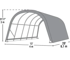 Shelter Logic Weidezelt Dunkelgrün Hot