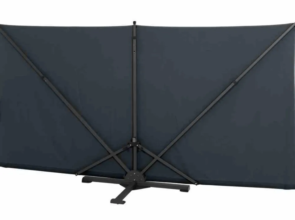H. Gautzsch Sichtschutz - Sichtschutz Ben, 280 x 150 cm Dunkelgrau