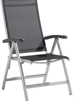 Sieger Gartenstühle Aluminium|Klappstühle - Klappsessel Bodega Grau