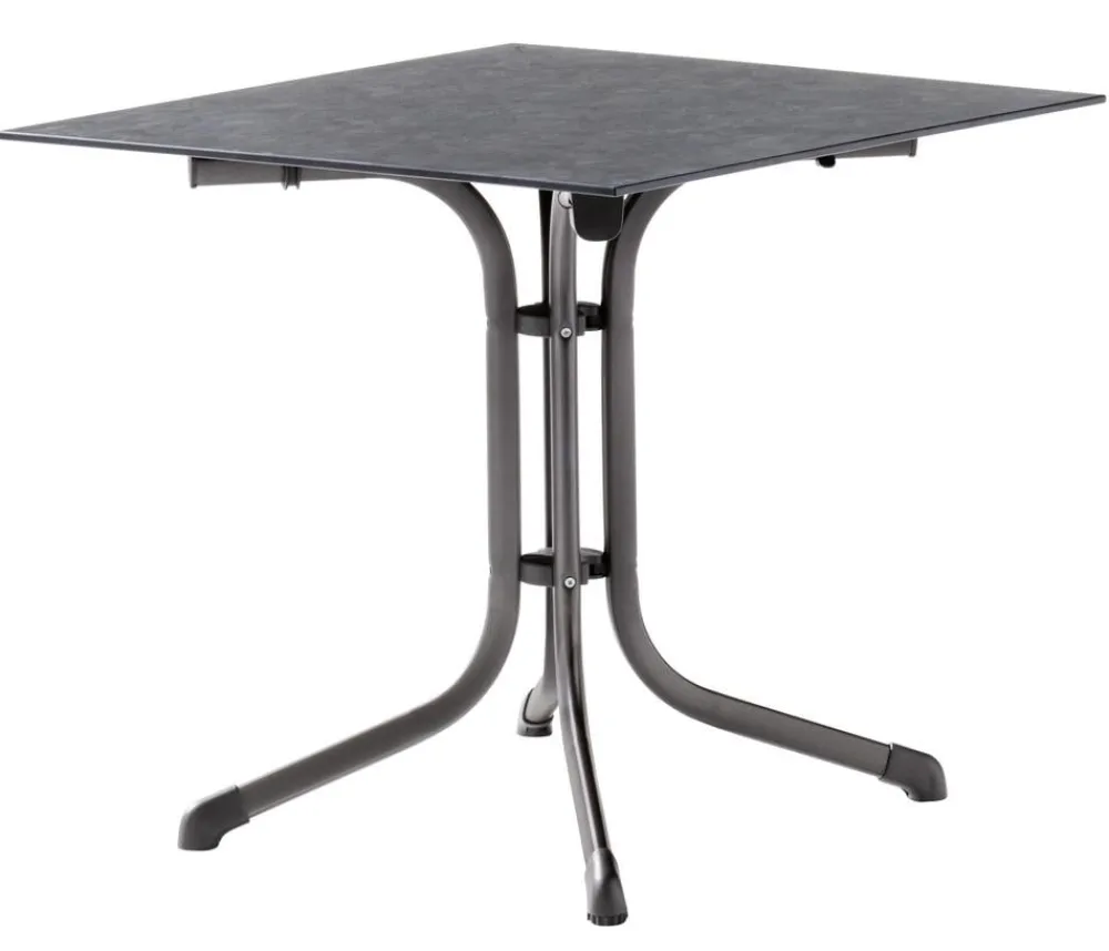 Sieger Balkontische|Klapptische > Klapptisch Boulevard mit Polytec®-Platte, ca. B80/H73/T80 cm