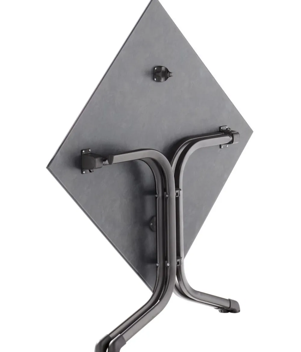 Sieger Balkontische|Klapptische > Klapptisch Boulevard mit Polytec®-Platte, ca. B80/H73/T80 cm