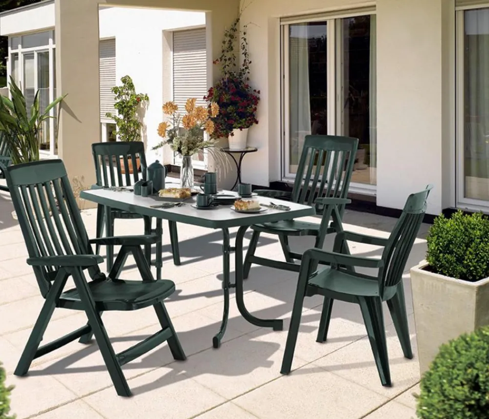 Sieger Garten-Esstische|Klapptische > Klapptisch Boulevard mit mecalit®-PRO-Platte, rechteckig