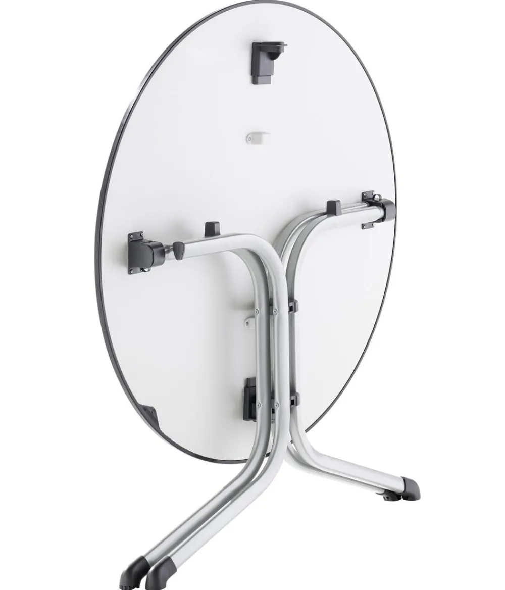 Sieger Beistelltische|Balkontische > Klapptisch Boulevard mit vivodur®-Platte, ca. Ø100/H73 cm