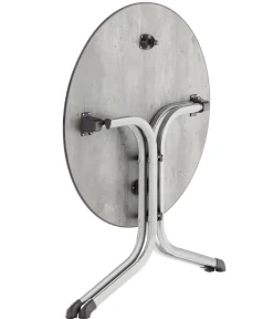 Sieger Beistelltische|Balkontische > Klapptisch Boulevard mit Polytec®-Platte, ca. Ø85/H73 cm