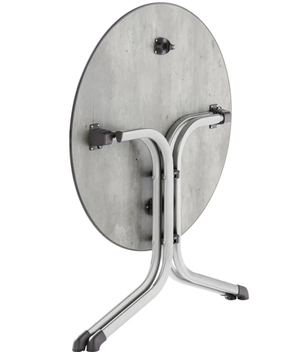 Sieger Beistelltische|Balkontische > Klapptisch Boulevard mit Polytec®-Platte, ca. Ø85/H73 cm