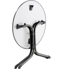 Sieger Klapptisch Boulevard mit vivodur®-Platte, ca. Ø85/H73 cm Dunkelgrau Online