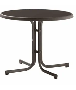 Sieger Garten-Esstische|Gartentische Kunststoff > Klapptisch Boulevard Mecalit-Pro, Ø86/H72 cm