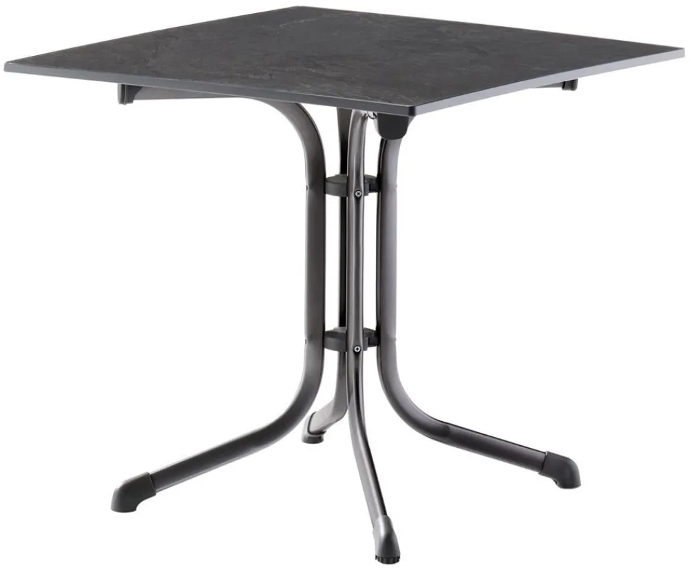 Sieger Klapptische|Balkontische > Klapptisch Boulevard mit vivodur®-Platte, ca. B80/H73/T80 cm