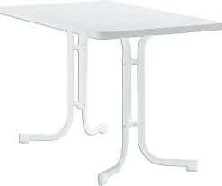 Sieger Klapptisch Boulevard mit mecalit®-PRO-Platte, ca. B115/H72/T70 cm Weiß Clearance