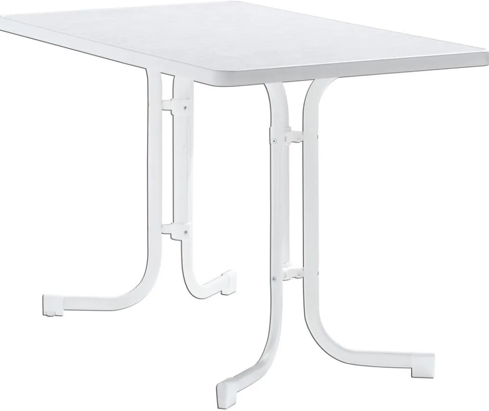 Sieger Klapptisch Boulevard mit mecalit®-PRO-Platte, ca. B115/H72/T70 cm Weiß Clearance