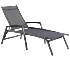 Sieger Relaxliege Bodega, ca. B75/H102/T194 cm Dunkelgrau Best